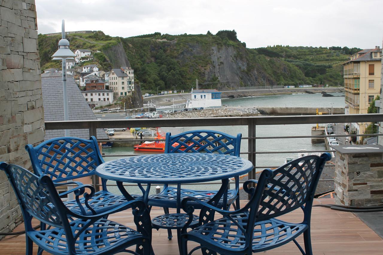Apartamentos Turisticos Vistademar Luarca Dış mekan fotoğraf